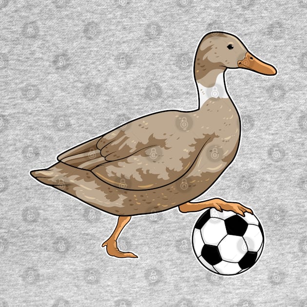 Duck Soccer player Soccer by Markus Schnabel